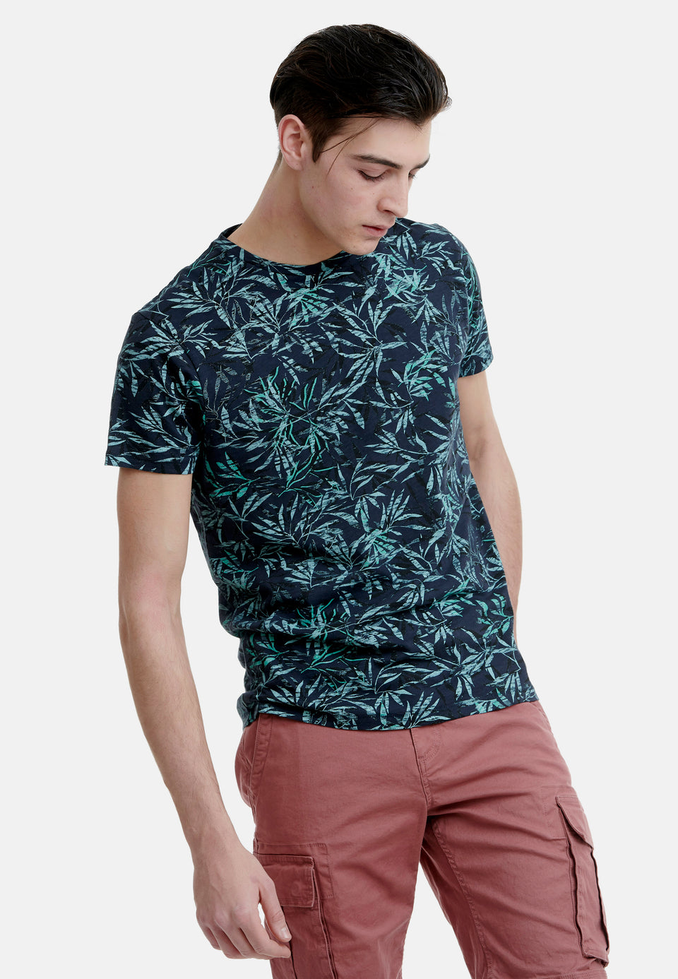 funky buddha - T-shirt fern mit allover print