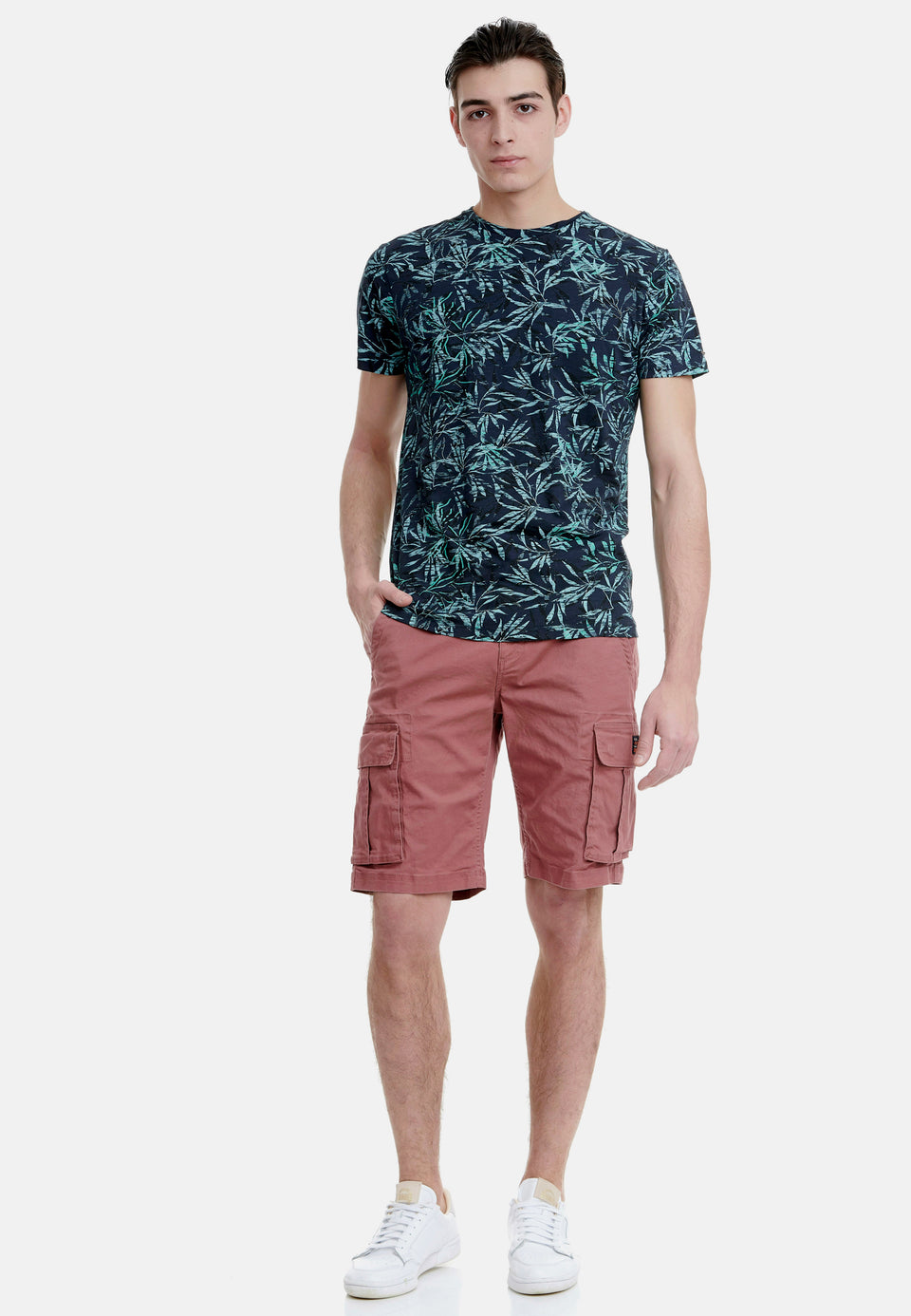 funky buddha - T-shirt fern mit allover print