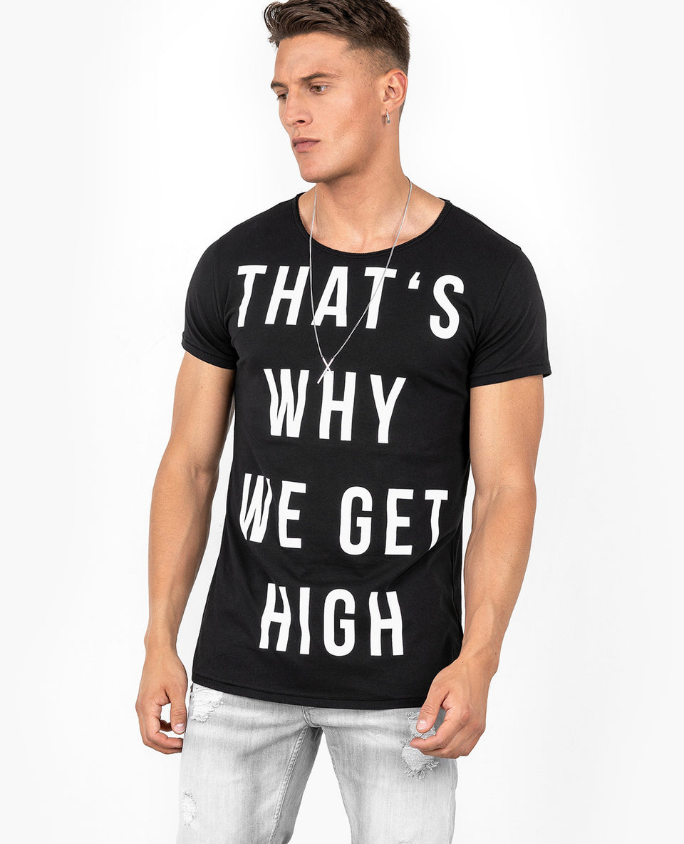 tigha T-shirt Get high