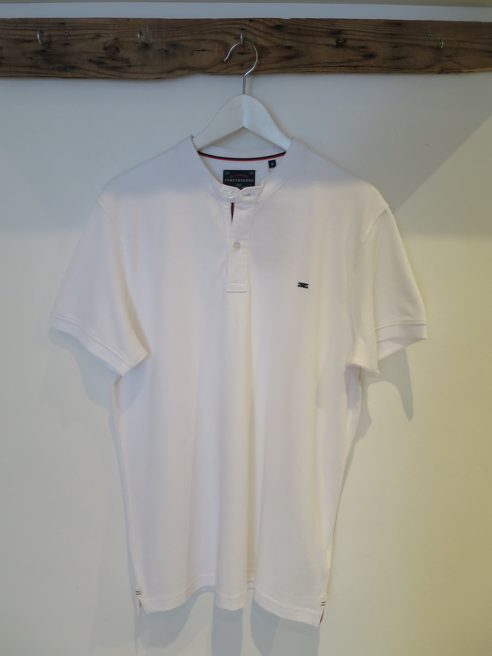 funky buddha - Polo mit Stehkragen