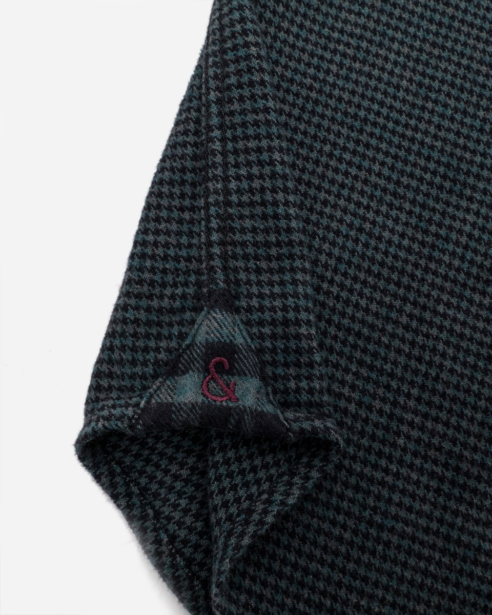 colours & sons - Flanellhemd Hahnentritt
