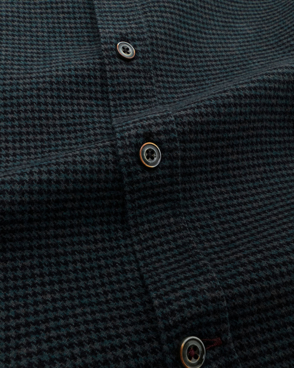 colours & sons - Flanellhemd Hahnentritt