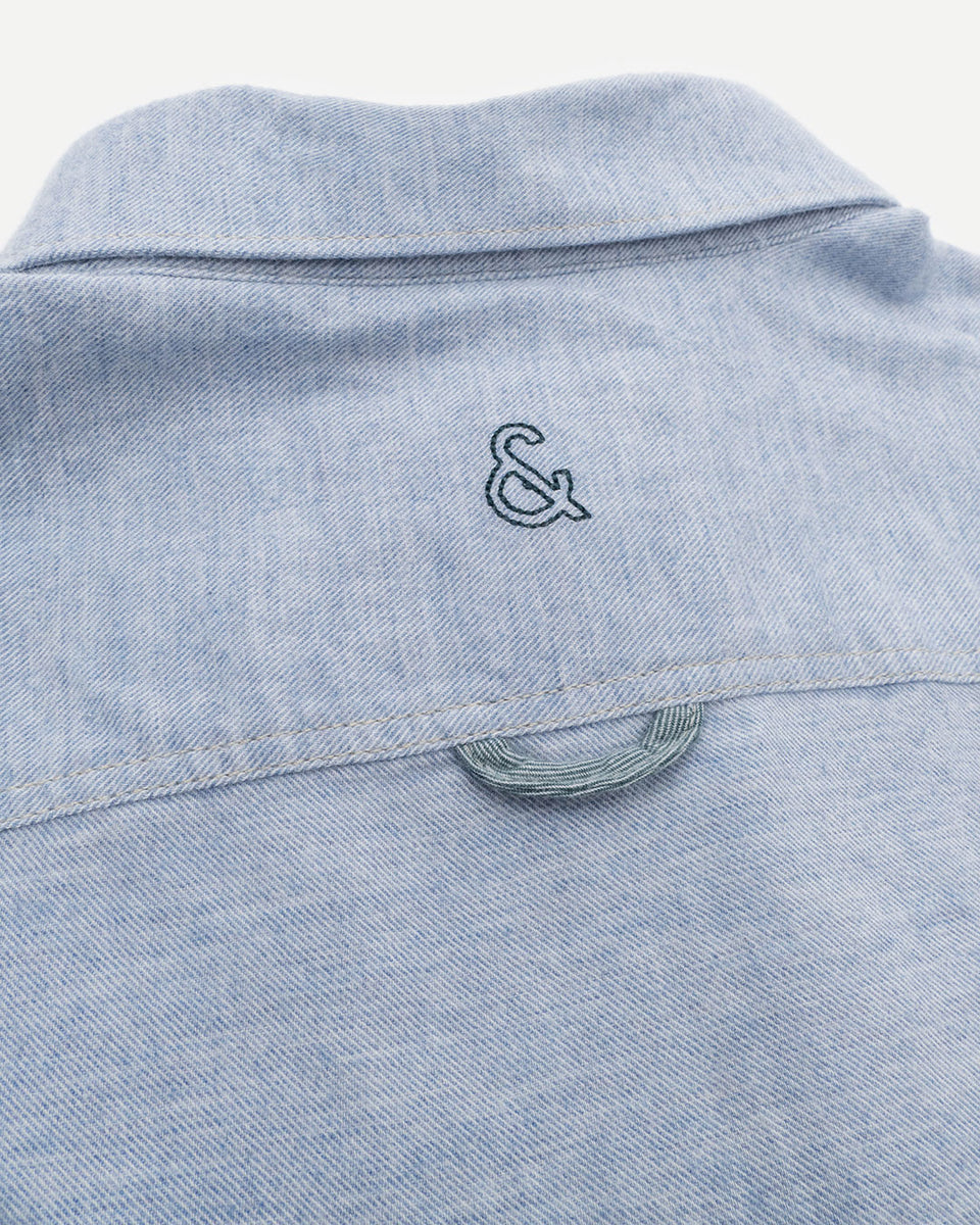 colours & sons - Hemd Twill Brushed