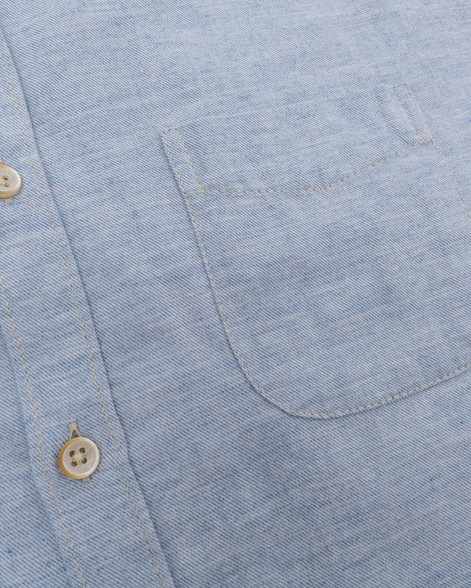 colours & sons - Hemd Twill Brushed