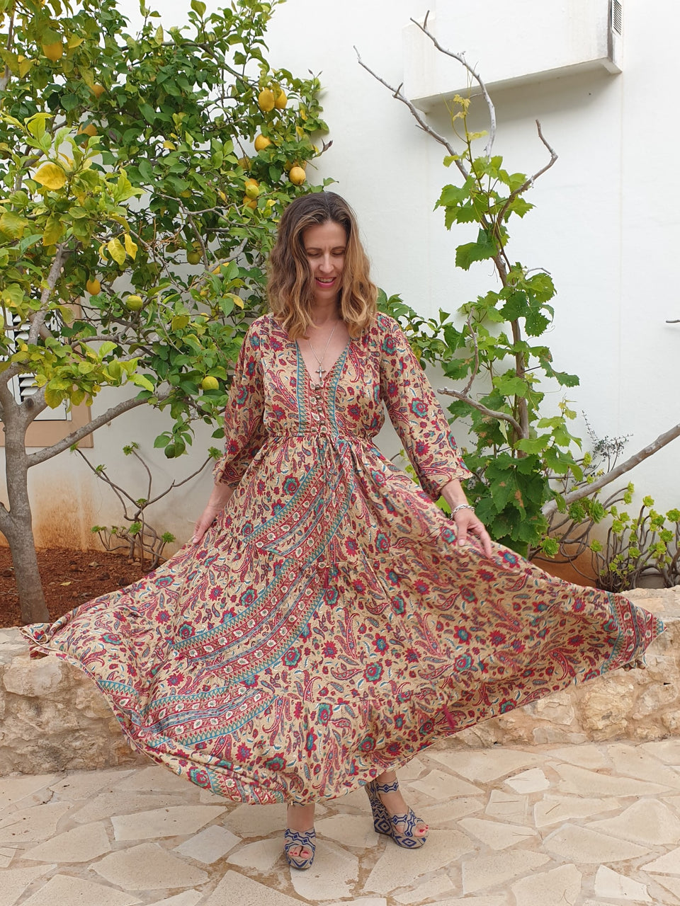 Moksha Ibiza Maxi Dress - la isla bonita