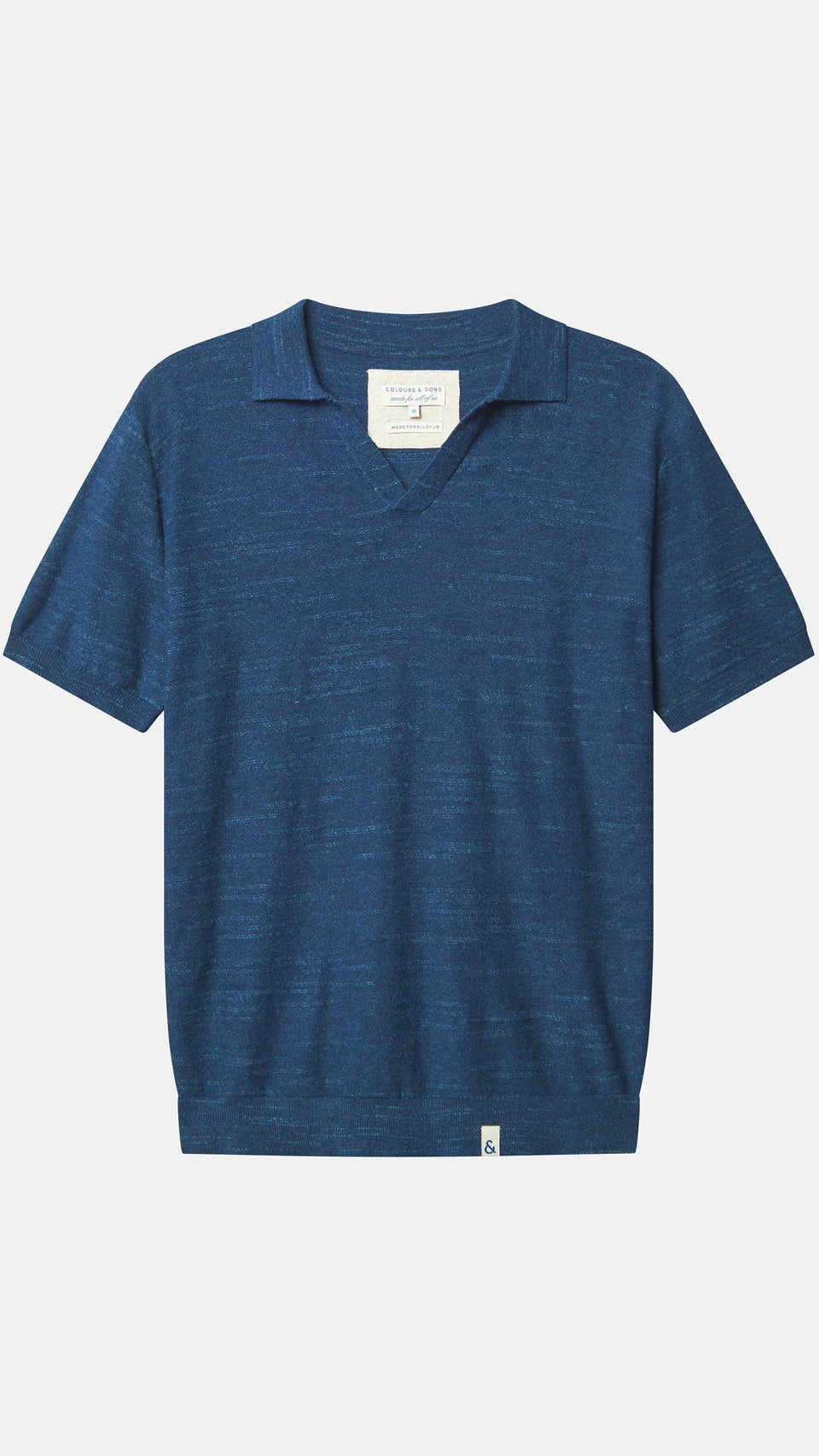 colours & sons - Strickpolo midnight blue