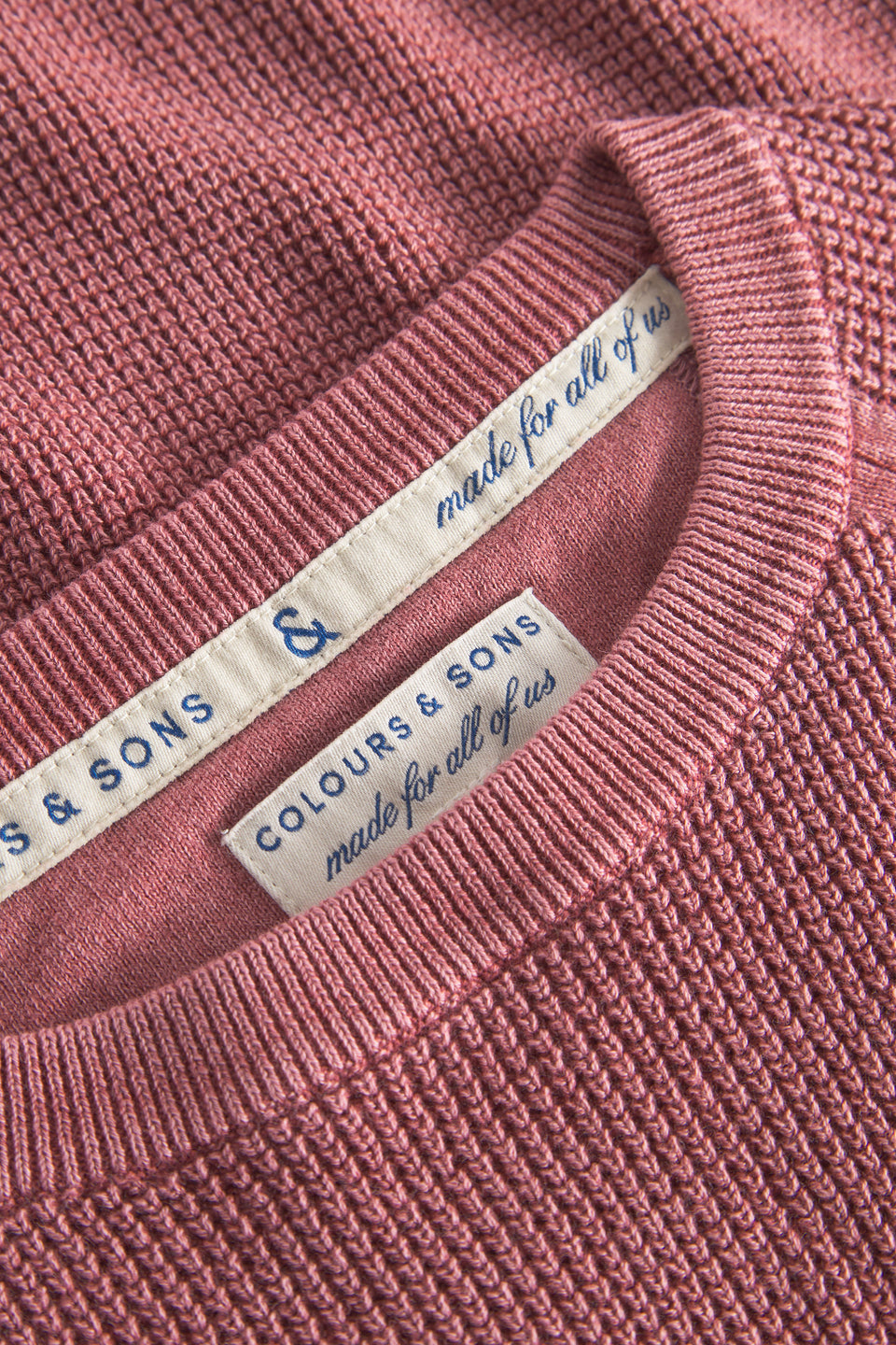 colours & sons - Strickpullover Vintage Washed